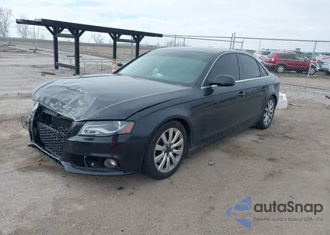 2010 Audi A4 2.0T Premium z USA, uszkodzony, nr VIN WAUFFAFL8AN041798